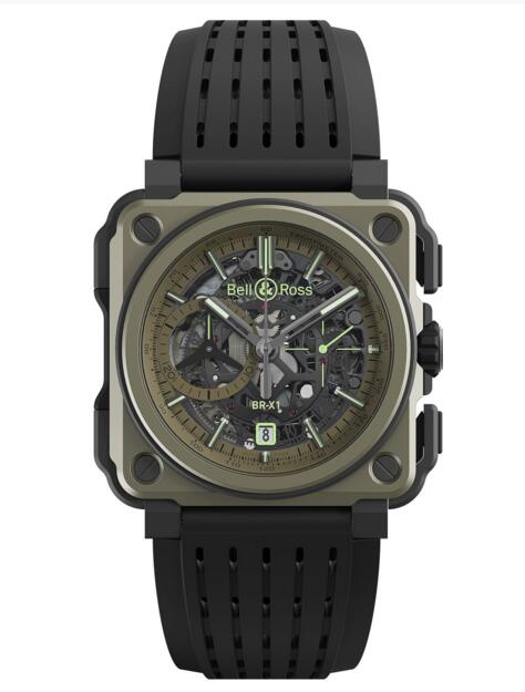 Buy 2018 Bell & Ross Replica BR-X1 Military BRX1-CE-TI-MIL watch